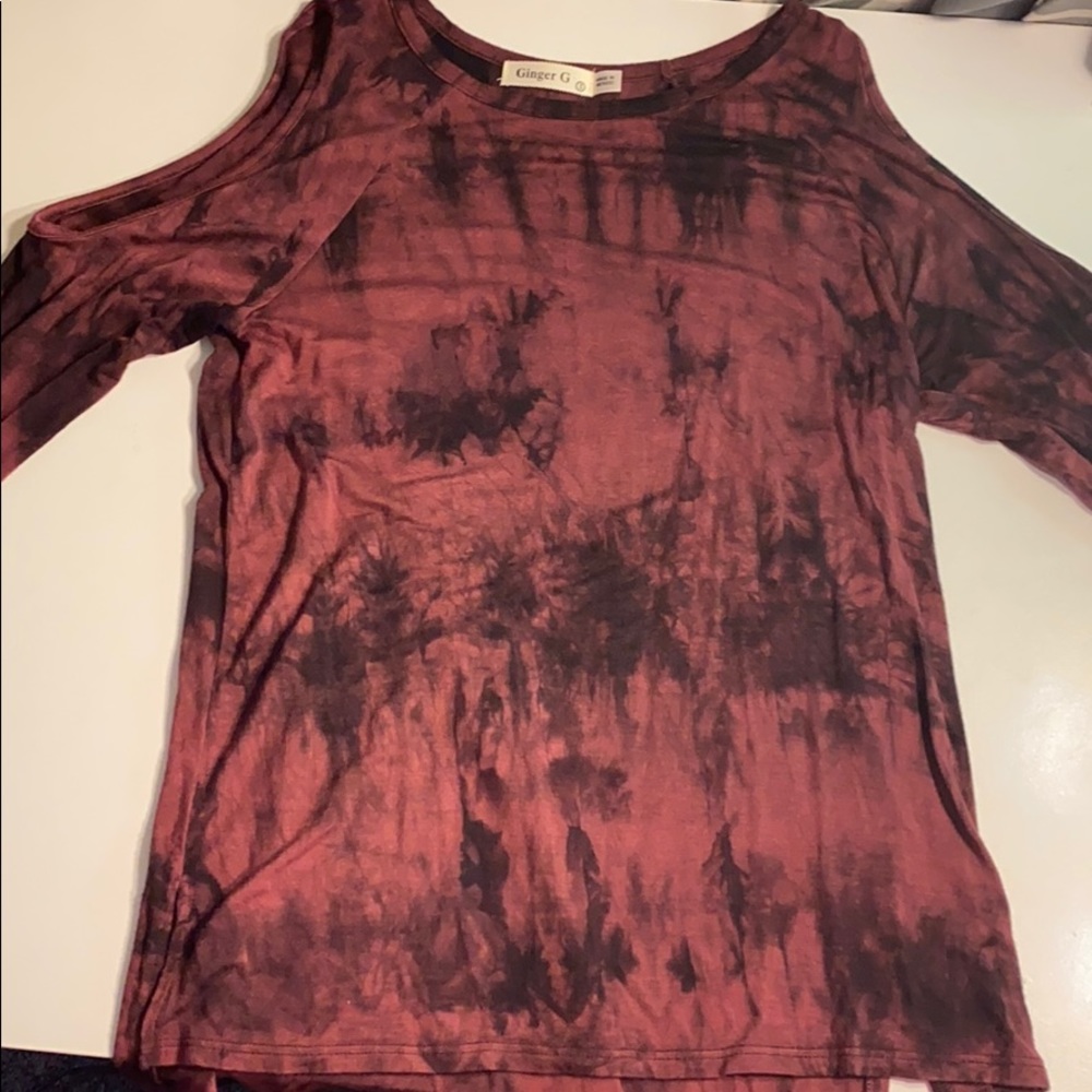 Ginger G long sleeve Tie-Dye shirt